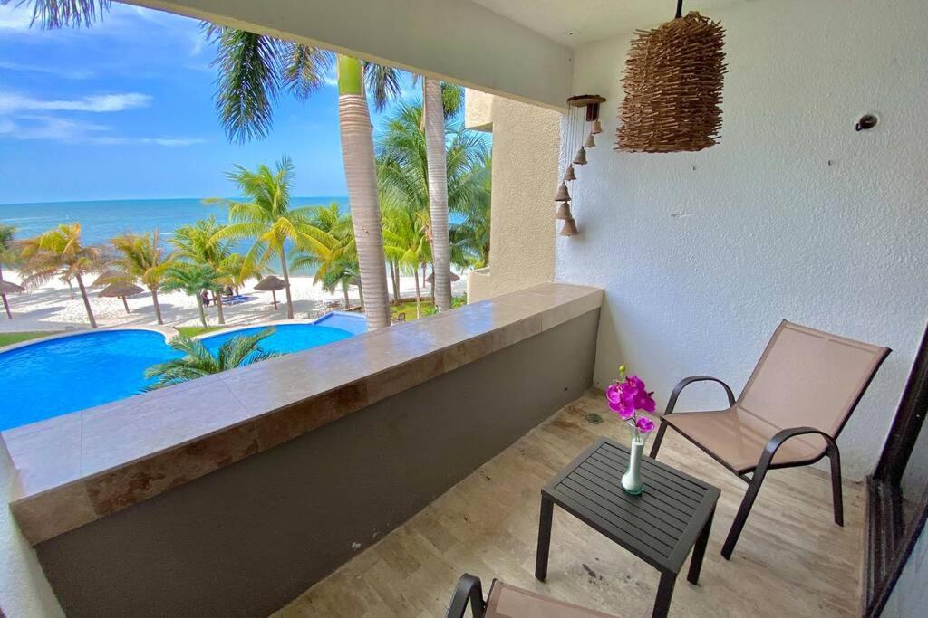 Oceanfront Condo Bm By Andiani Канкун Экстерьер фото